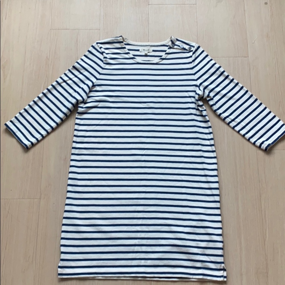 Madewell striped dress